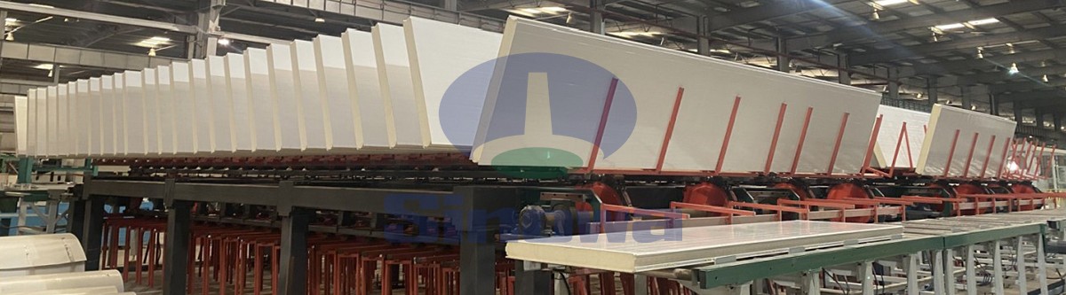 Aluminum PU Sandwich Panel Machine,必威betway西汉姆